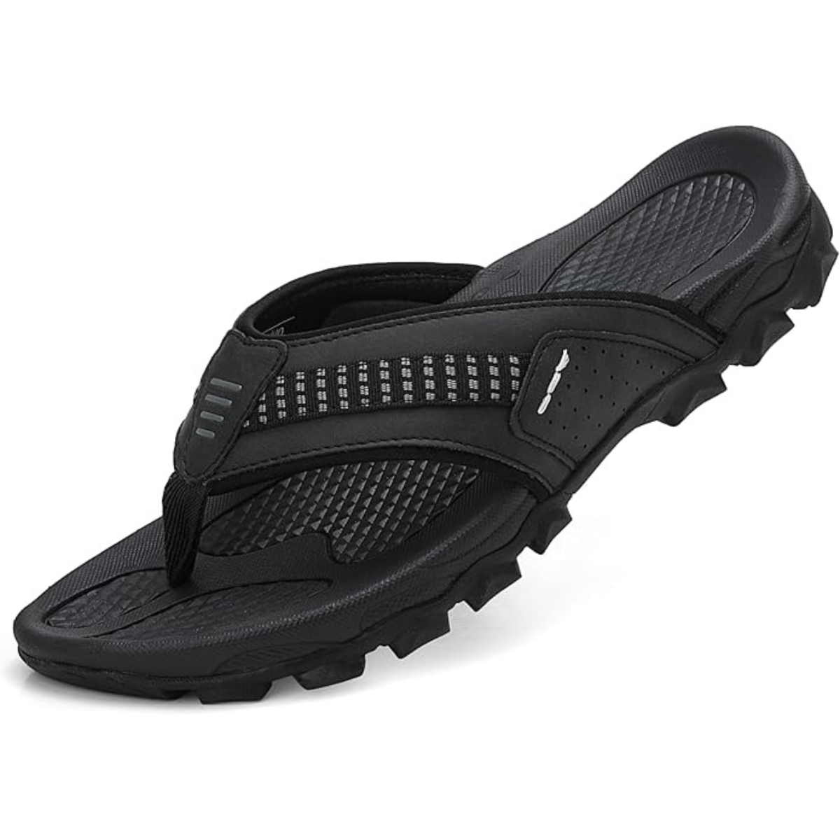 Men’s Sport Flip Flops, Slip-On Thong Sandals for Casual Walking